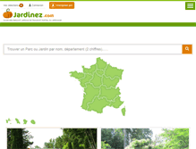 Tablet Screenshot of jardinez.com